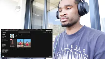 Mansa reacts to his new song on tiktok