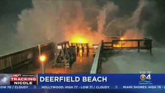 Nicole's rain, gusty winds hammered Deerfield Beach