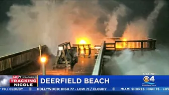 Nicole's rain, gusty winds hammered Deerfield Beach