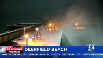 Nicole's rain, gusty winds hammered Deerfield Beach