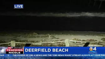 Nicole's rain, gusty winds hammered Deerfield Beach