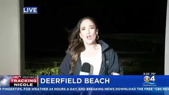 Nicole's rain, gusty winds hammered Deerfield Beach