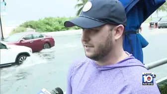 Parts of Fort Lauderdale beach shut down as Hurricane Nicole nears Florida coast