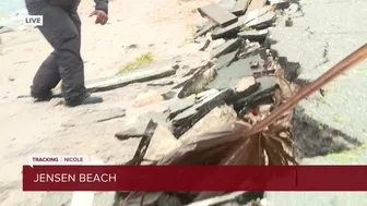 Road crumbling in Jensen Beach