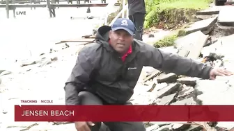 Road crumbling in Jensen Beach