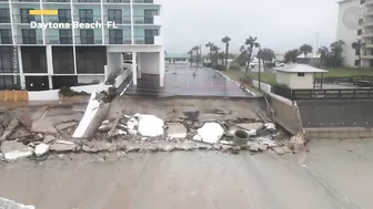 Nicole batters Florida, Daytona Beach sees storm surge, floods | USA TODAY