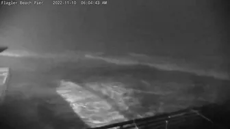 Tropical Storm Nicole hammers Flagler Beach Pier