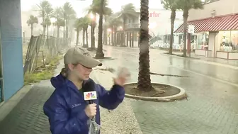 Conditions intensify on Jacksonville Beach