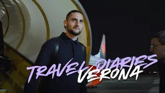 DI MARIA, RABIOT AND THE TEAM ON THEIR WAY TO VERONA | JUVENTUS TRAVEL DIARIES ????????