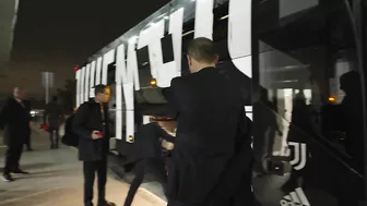 DI MARIA, RABIOT AND THE TEAM ON THEIR WAY TO VERONA | JUVENTUS TRAVEL DIARIES ????????