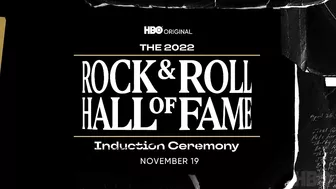 The Rock & Roll Hall of Fame Induction Ceremony 2022 | Official Trailer | HBO