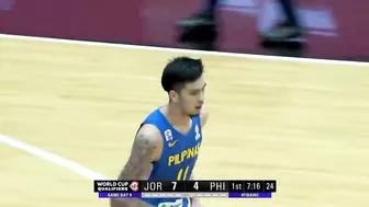 Kai Sotto ???????? with a HUGE GAME vs. JOR | 16 PTS, 7 REB | #FIBAWC 2023 Qualifiers