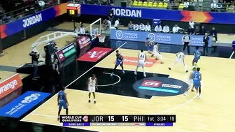 Kai Sotto ???????? with a HUGE GAME vs. JOR | 16 PTS, 7 REB | #FIBAWC 2023 Qualifiers