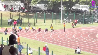 Men 100m heat 1,2,3. GUSA games. KNUST 2022. #gusaknust2022