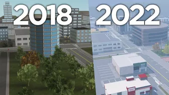 2018 Vs 2022 ERLC Map - Cinematic! | Roblox Liberty County