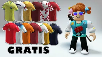 [GRATIS] CAMISETAS DEL MUNDIAL DE NIKE EN ROBLOX