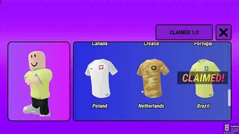 [GRATIS] CAMISETAS DEL MUNDIAL DE NIKE EN ROBLOX