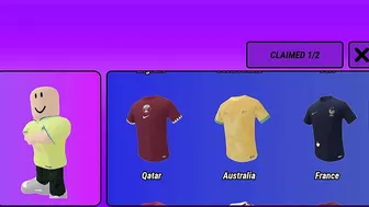 [GRATIS] CAMISETAS DEL MUNDIAL DE NIKE EN ROBLOX