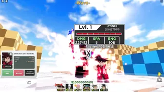 ????GOKU RED SPIRIT x5???? SHOWCASE ????ALL STAR TOWER DEFENSE ???? #ROBLOX