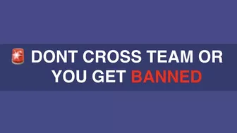 DON’T CROSSTEAM.. (BANNABLE?) (roblox bedwars)