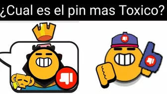 ¿Cual es el pin más Toxico de Brawl Stars?