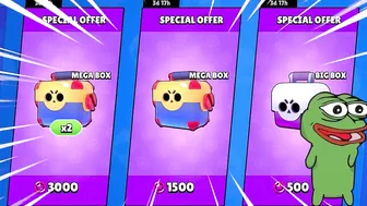 OMG????MEGA GIFTS????Brawl stars