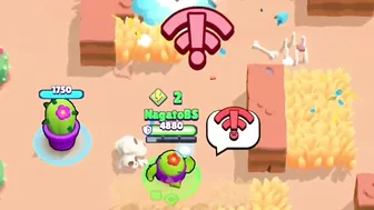 COMPREI O EMOJO DO SPIKE!!!! Brawl Stars