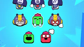 COMPREI O EMOJO DO SPIKE!!!! Brawl Stars