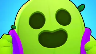 COMPREI O EMOJO DO SPIKE!!!! Brawl Stars