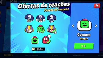 COMPREI O EMOJO DO SPIKE!!!! Brawl Stars