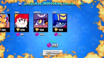 Reseteo de Brawlers???? ✔Liga de Trofeos #3✔