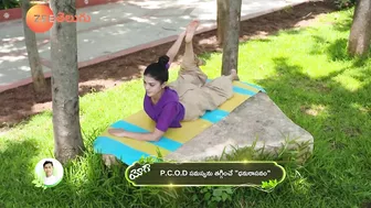 Reduces Ovarian Cysts | Controls PCOD Problem | Dhanurasana | Yoga with Dr. Tejaswini Manogna