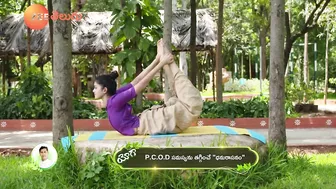 Reduces Ovarian Cysts | Controls PCOD Problem | Dhanurasana | Yoga with Dr. Tejaswini Manogna