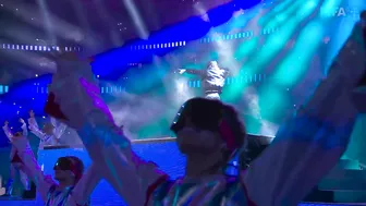 Jung Kook from BTS performs 'Dreamers' at FIFA World Cup opening ceremony