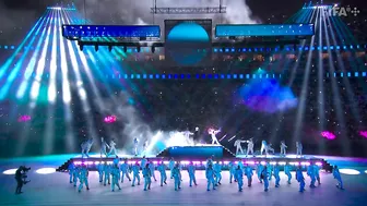 Jung Kook from BTS performs 'Dreamers' at FIFA World Cup opening ceremony