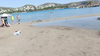 BEACH WALK GREECE????️Travel vlog????️Greece????️Summer Beach????️bikini