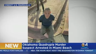 Man Accused Of Four Murders In Oklahoma Arrested In Miami Beach