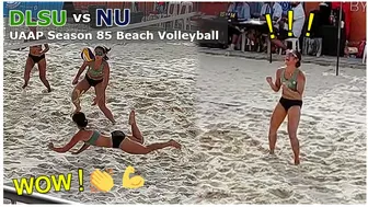 Justine Jazareno | SOLID DEFENSE !!! | UAAP S85 Beach Volleyball