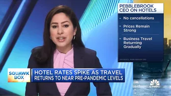 Hotel rates spike as travel returns to near pre-pandemic levels