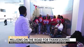 55 million Americans expected to travel this Thanksgiving season