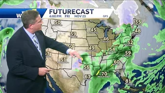 Weather Talk: Thanksgiving travel weather forecast