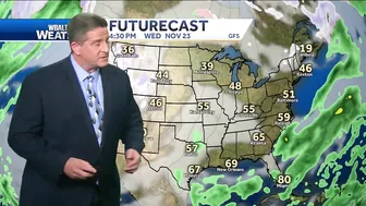 Weather Talk: Thanksgiving travel weather forecast