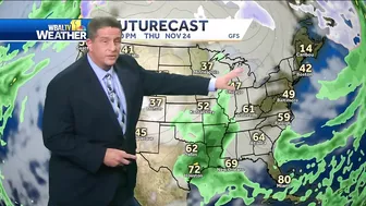 Weather Talk: Thanksgiving travel weather forecast