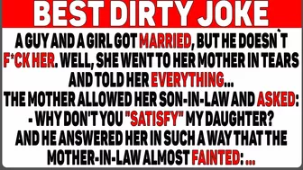 Dirty joke : | AFTER SUCH A mother-in-law LOVED HIM ???? | funny Joke