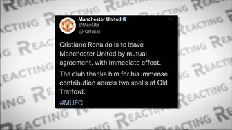 Celebrities React To Cristiano Ronaldo Leaving Manchester United