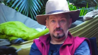 BOY GEORGE gets CAUGHT STEALING bananas by JILL SCOTT on I'M A CELEBRITY GET ME OUT OF HERE