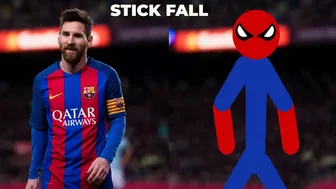 Real Football vs Stickman | Stickman Dismounting funny moments | Like a boss compilation