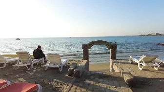 ANTALYA Promenade & Beach walk in November ???????? #TÜRKIYE #turkey #side #beach #Antalya