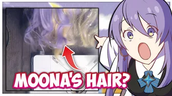 Moona reveal her IRL "Hair" during her cooking stream....