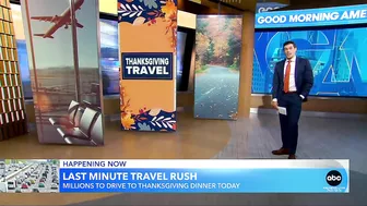 What to expect for the last-minute Thanksgiving travel rush | GMA